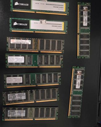 RAM DDR400 E RAM DDR3 varie marche
