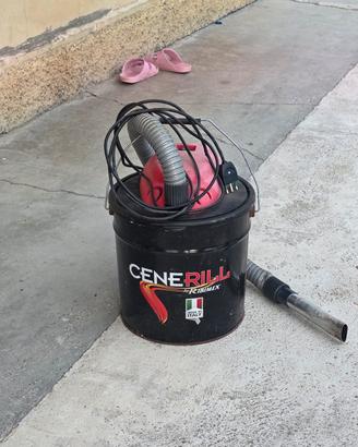 aspirapolvere e cenere