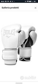 guanti da boxe Everlast e fasce bendaggi Leone