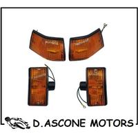 KIT 4 FRECCE ARANCIO PIAGGIO VESPA PX 125 150 200 