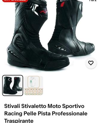 stivali Moto da strada A-pro