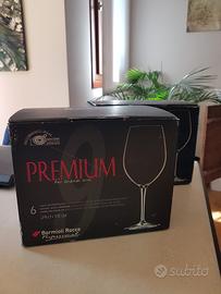 Due set di calici da vino 