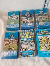6 vhs calcio tutto sport