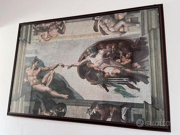 Quadro puzzle con cornice La Creazione