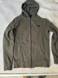 Felpa The  North Face Taglia XS verde