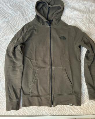 Felpa The  North Face Taglia XS verde