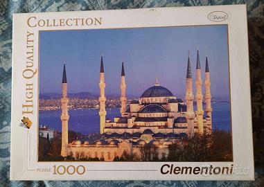 Puzzle 1000p Clementoni Moschea Blu