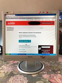 MONITOR PHILIPS 15 POLLICI IN BUONO STATO