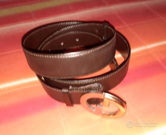 cintura pelle Gucci vintage