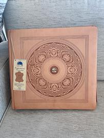 Album in vero cuoio Mandala