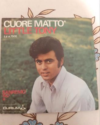 Vinile 45 giri Little Tony Sanremo 1967