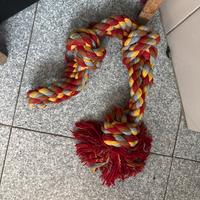 Gioco corda per cane masticativo
