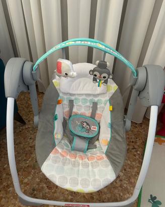 Sdraietta dondolo altelena neonato