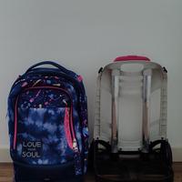 Zainetto scuola Seven con trolley 