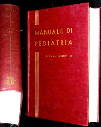 R.Jemma - L. Auricchio MANUALE DI PEDIATRIA, 1953