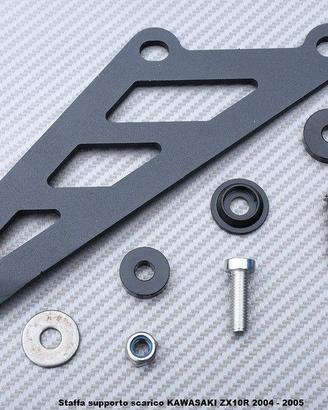 Staffa supporto scarico KAWASAKI ZX10R 2004 - 2005