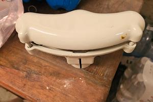 Supporto manubrio Vespa Faro Basso