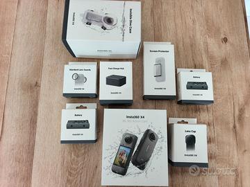 INSTA360 X4 – KIT COMPLETO, PARI AL NUOVO