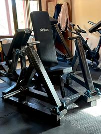 Chest press convergente