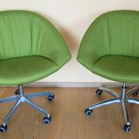 Kastel – n. 2 poltrone modello Krokus verde oliva