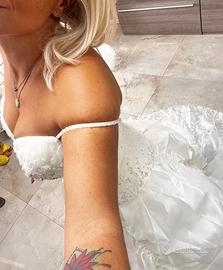 Vestito da sposa I Protagonisti tg40/42  velo incl