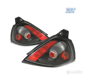 FANALI RENAULT MEGANE II 02-05 LOOK LEXUS NERO