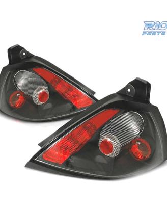 FANALI RENAULT MEGANE II 02-05 LOOK LEXUS NERO