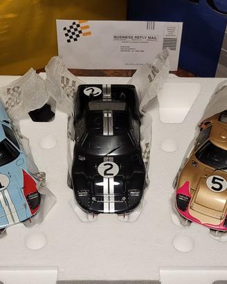 1:18 Exoto RLG18SC2 1966 Ford Gt40 MKII Lemans Set