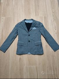 giacca da cerimonia armani 10 anni blu 