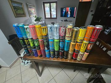 Collezione lattine Monster Energy