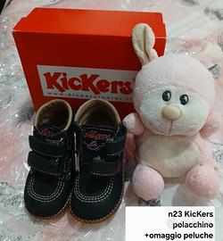 scarponcino Polacchino n23 Kickers nabuc +peluche