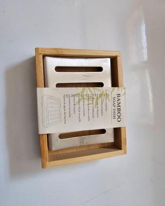 Portasapone in Bamboo - Nuovo! 🌿