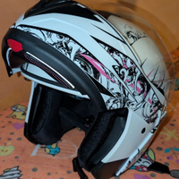casco modulare NOX bianco taglia XS