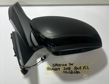 SPECCHIETTO RETROVISORE DESTRO PEUGEOT 208 3P Seri