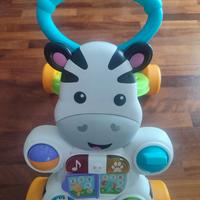 Carrellino primi passi zebra Fisher Price