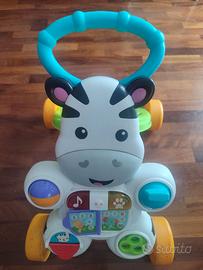 Carrellino primi passi zebra Fisher Price