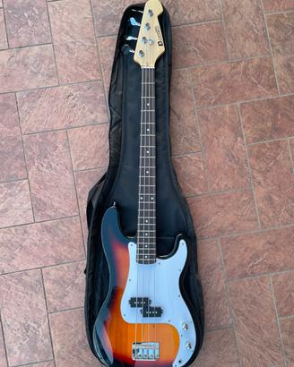 Basso elettrico Dimavery Precision Bass + Custodia