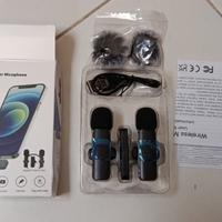 Microfono Lavalier Wireless