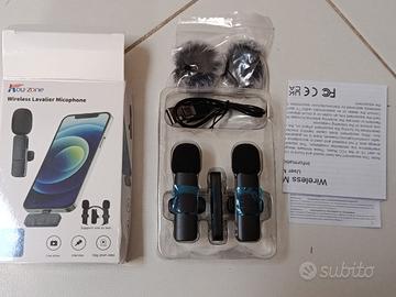 Microfono Lavalier Wireless