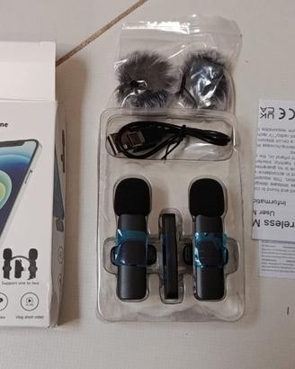 Microfono Lavalier Wireless