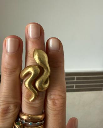 Anello oro 18k regina gambatesa
