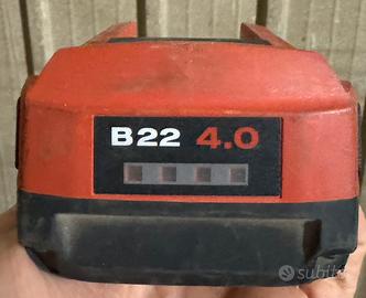 Batterie hilti 14/22/36 non funzionanti