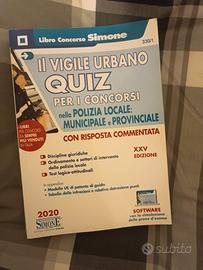 libro quiz vigile urbano 