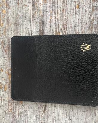 Porta carte credito Rolex