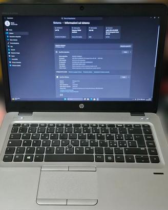 HP EliteBook 14" | 12GB RAM | SSD+1TB HDD | Win 11