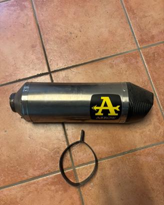 Silenziatore scarico arrow