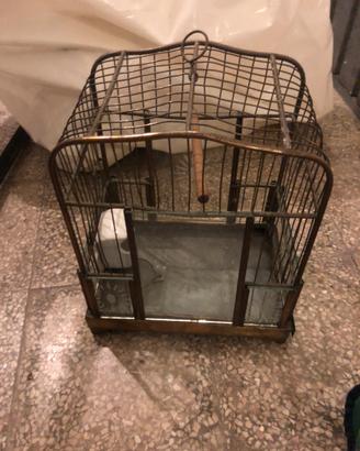 Gabbia uccelli vintage