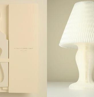 2 Lampade di carta di design