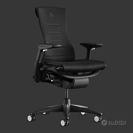 Sedia Herman Miller Gaming Embody Nero Nuova