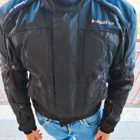 Giacca moto tessuto cordura Hero nero